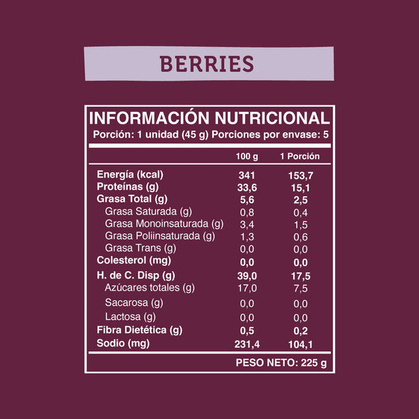 Wild Protein Berries 5 Unidades