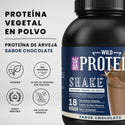 Proteína Vegetal en polvo Chocolate 350 gr Wild Protein